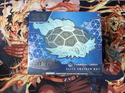 Pokemon Stellar Crown Pokemon Center Exclusive Elite Trainer Box ETB Sealed - Image 1
