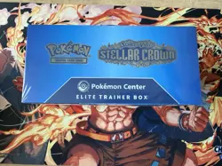 Pokemon Stellar Crown Pokemon Center Exclusive Elite Trainer Box ETB Sealed - Image 4