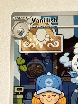 Vanillish 190/182 SV04: Paradox Rift Holo Pokemon TCG NM - Image 2