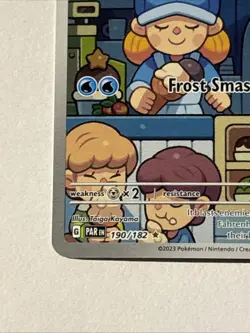 Vanillish 190/182 SV04: Paradox Rift Holo Pokemon TCG NM - Image 5
