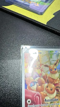 Eevee Pokemon Twilight Masquerade 188/167 Illustration Rare Full Art Holo SV MP - Image 2