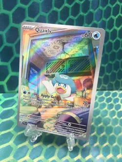 Pokemon TCG - Quaxly - 206/193 - Paldea Evolved - NM/MT+ Rare (2023) Flawless! - Image 1