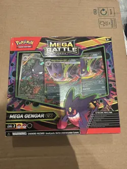 Pokemon TCG Mega Evolution Battle Deck Gengar Ex - SEALED - Image 1