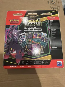 Pokemon TCG Mega Evolution Battle Deck Gengar Ex - SEALED - Image 2