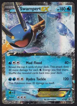 Pokemon Swampert EX XY55 Holo Black Star Promo - Image 1