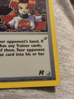 Rocket's Sneak Attack ⭐ 16/82 Holo Rare Team Rocket 2000 Pokemon NM/LP - Image 4