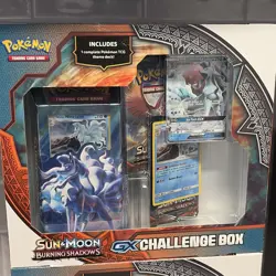 Pokemon Sun Moon Burning Shadows GX Challenge Boxes Lycanroc & Alolan Ninetales - Image 2