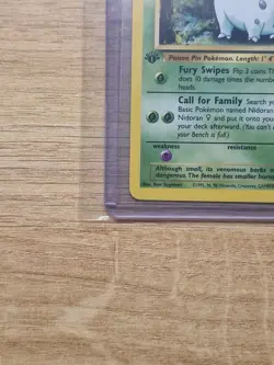 Pokemon 1999 WOTC Jungle 1st Edition Nidoran 57/64 - Near Mint - Image 5