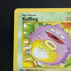 Pokemon Vintage First Edition Koffing 051/102 Base Set (Shadowless) Wotc 1999 - Image 2