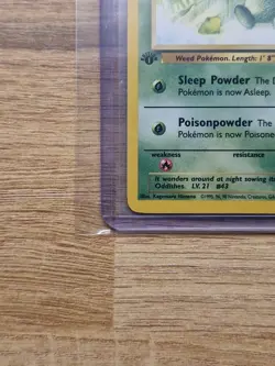 Pokemon 2000 WOTC Team Rocket 1st Edition Oddish 63/82 - Near Mint - Image 5