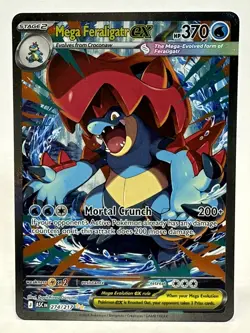 Ascended Heroes Mega Feraligatr SIR 274/217 English Near Mint/Mint Pokemon - Image 1