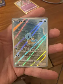 Squirtle 170/165 Sv: Scarlet & Violet 151 Holo Full SIR Pokemon Holo Rare - Image 2