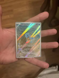 Squirtle 170/165 Sv: Scarlet & Violet 151 Holo Full SIR Pokemon Holo Rare - Image 4