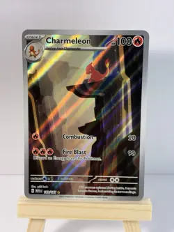 Pokemon TCG Charmeleon 169/165 Illustration Rare Mint Condition S&V 151 - Image 1