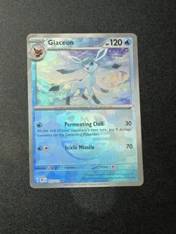 Pokemon TCG Glaceon Master Ball Pattern 025/131 Sv: Prismatic Evolutions - Image 3