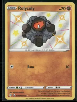 Pokemon - Rolycoly SV067/SV122 Shining Fates: Shiny Vault NM - Image 1
