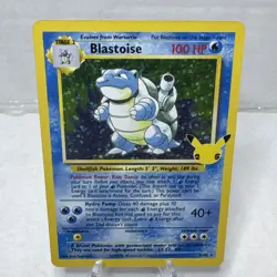 Blastoise 2/102 Pokemon Celebrations 25th Anniversary Classic Set Holo NM - Image 1