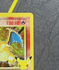 Charizard 4/102 HOLO Celebrations Pokemon 25th Anniversary TCG NM GOOD CENTERING - Image 4