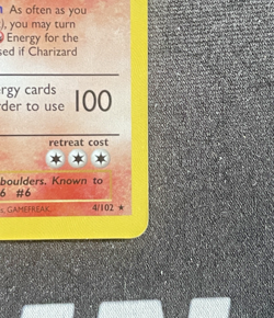 Charizard 4/102 HOLO Celebrations Pokemon 25th Anniversary TCG NM GOOD CENTERING - Image 5