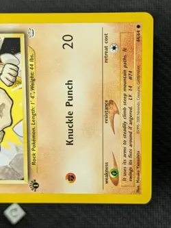 Geodude 44/64 - Neo Revelation 1st Edition Pokemon TCG NM - Image 5