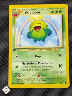 Skiploom 52/64 - Neo Revelation 1st Edition Pokemon TCG NM - Image 1