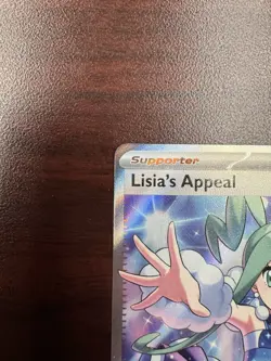 Lisia's Appeal 234/191 Full Art Trainer Holo SV08: Surging Sparks NM Pokemon TCG - Image 3