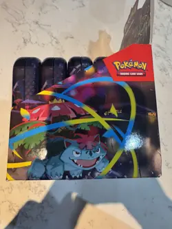 Pokemon Mega Evolution - Mega Heroes Mini Tin UNSEALED Display case (10 Tins) - Image 4
