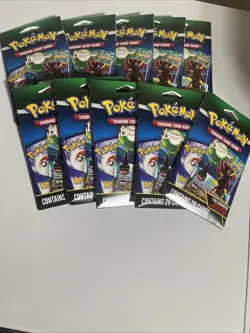 x10 Pokemon TCG Umbreon VMAX Walmart Exclusive Mystery Packs Factory Sealed - Image 1