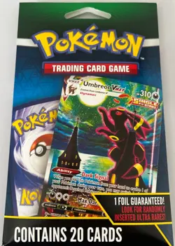 x10 Pokemon TCG Umbreon VMAX Walmart Exclusive Mystery Packs Factory Sealed - Image 2