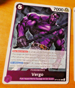 ONE PIECE FRANCAISE CARD GAME HOLO CARTE OP14-061 FR MINT 2026 - Image 1