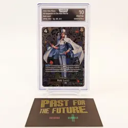 One Piece Rob Lucci OP05-093 SP Alt. Art AOG 10 PRESTINE no PSA - Image 1