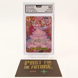 One Piece Charlotte Pudding OP03-112 SP Alt. Art AOG 10 PRESTINE Japanese no PSA - Image 1
