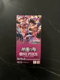 One Piece OP-11 Fist De La Vitesse Divine Booster Box Carte Jap OP11 Japon - Image 1