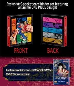 ONE PIECE card game 9 Pocket Binder Anime Version Sealed (ENG) album 💥 🔥🔝 - Image 4