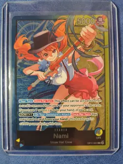 One Piece Nami · OP11-041 · Leader · Learn Together Deck Set 1 · Englisch · NM - Image 1