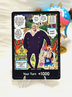 Monkey D Garp DON!! - One Piece TCG Card OP-09 2nd Anniversary Promo - English - Image 1