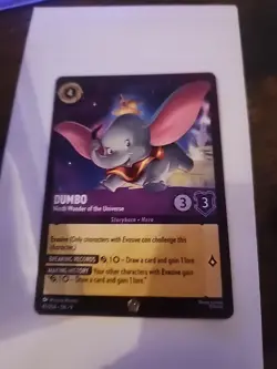 Dumbo - Ninth Wonder of the Universe 45/204 Fabled LEGENDARY Disney Lorcana - Image 1