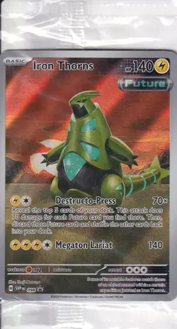 Sealed Iron Thorns - Holo Promo SV: Scarlet & Violet Promo Cards 098 NM - Image 1
