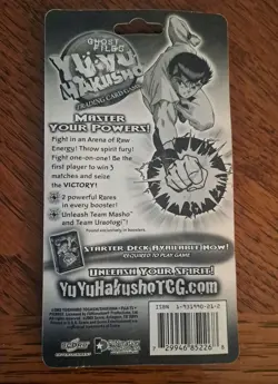 Yu Yu Hakusho Ghost Files 10 Card Pack Factory Sealed 2003 - Image 2