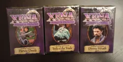 Xena Warrior Princess Trading Card Game Lot Of 3 Starter Decks 1998 Wizards WotC - Image 1