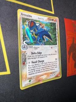 Pokemon Card Armaldo Delta Species 1/110 EX Holon Phantoms Holo 213💎NM ++💎 - Image 3