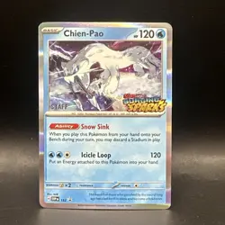 Chien-Pao - 152 (Staff) 152 Sv: Scarlet & Violet Promo Cards Holo - Image 1