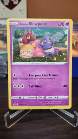 Galarian Slowpoke Promo SWSH: Sword & Shield Promo Cards SWSH126 LP Pokemon Card - Image 1