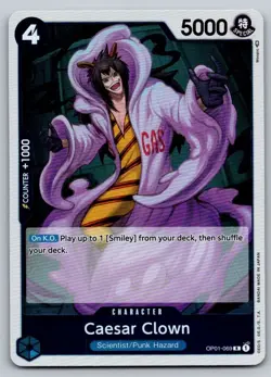 Ceasar Clown OP01-069 One Piece FOIL Card - Image 1