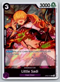 Little Sadi OP02-073 One Piece FOIL Card - Image 1
