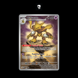 Alakazam 009 ME01: Mega Evolution ETB Promo Card - Image 1