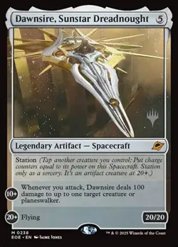 Dawnsire, Sunstar Dreadnought - Promo EOE NM MTG - Image 1