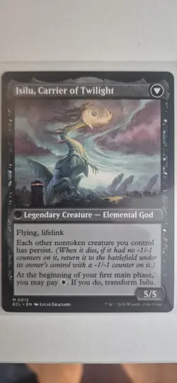 MTG Eirdu, Carrier of Dawn Isilu, Carrier of Twilight - Lorwyn Eclipsed #013 - Image 2