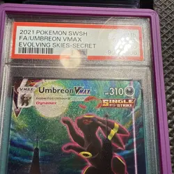 Pokemon Umbreon VMAX 215/203 Alt Art - Moonbreon Evolving Skies PSA 10 - GEM - Image 5
