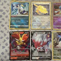 Pokemon cards bundle | Lost Origin | Radiants V’s Trainer G | No Duplicates - Image 2
